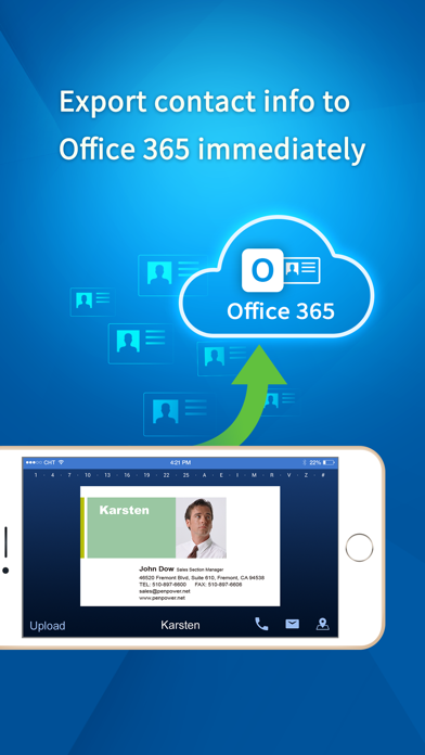 WorldCard for Office 365 screenshot 2
