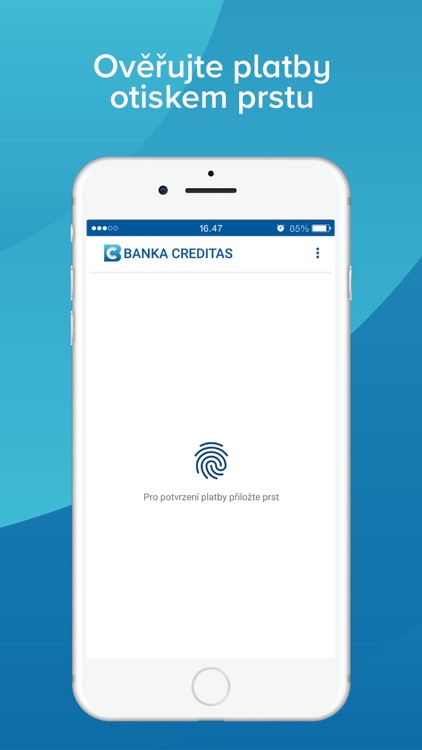 CREDITAS Autentizace