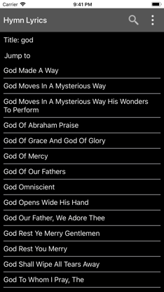 Hymn Lyrics screenshot 1