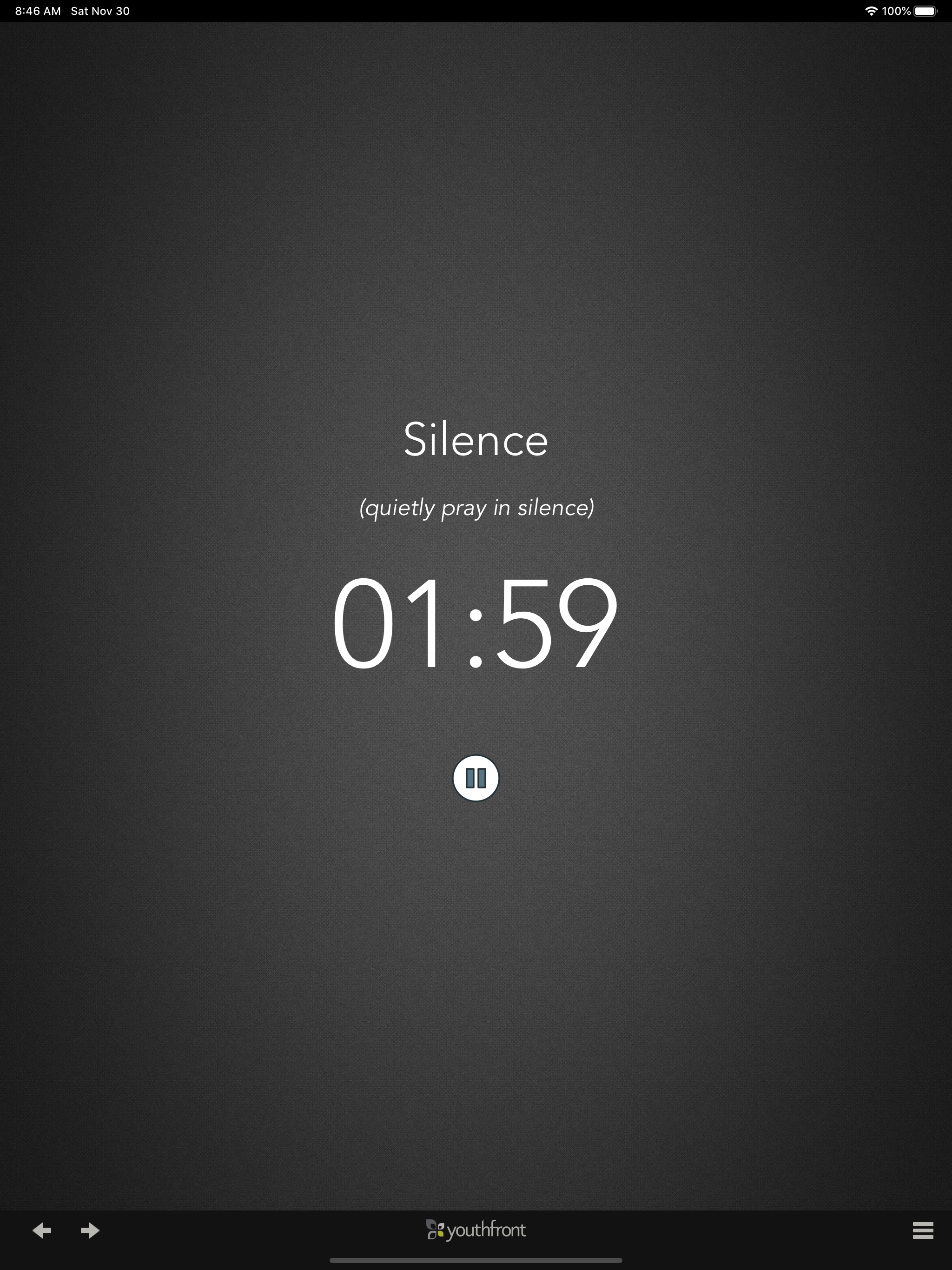 Youthfront Midday Prayer screenshot 10