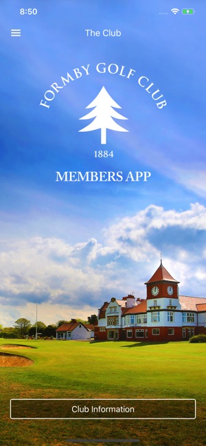 Formby Golf Club Members App