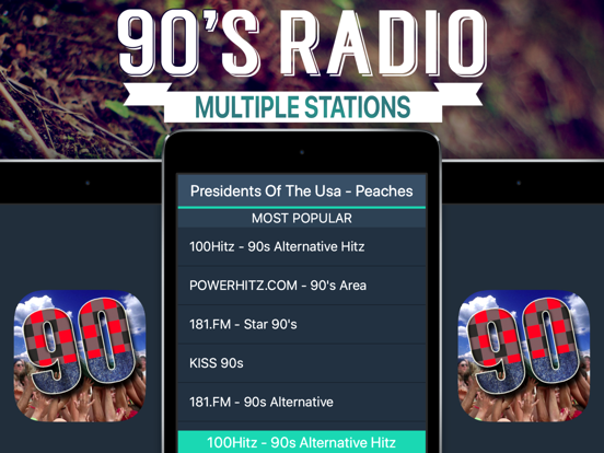 Screenshot #4 pour Radio Années 90 (90s Radio)