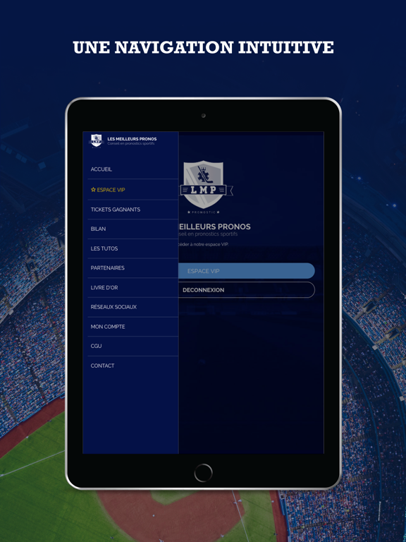 LMP iPad screenshot 5 - Sports app