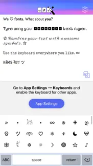 text designer keyboard iphone capturas de pantalla 3