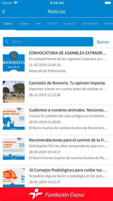 Rocío de Huelva Screenshot 3 - AppWisp.com Rocío de Huelva Screenshot 3 - AppWisp.com