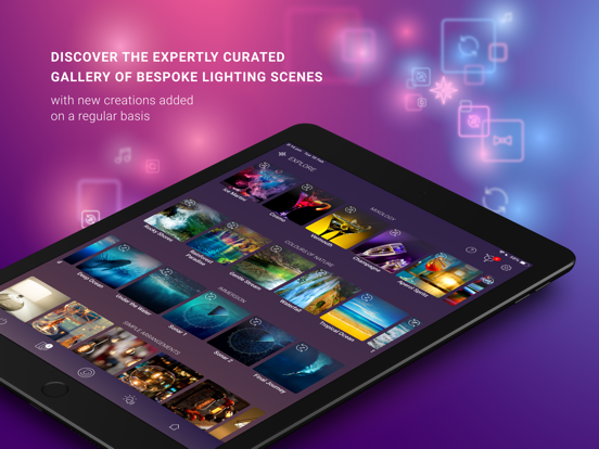 Lamptier for Philips Hue iPad screenshot 2 - Lifestyle app