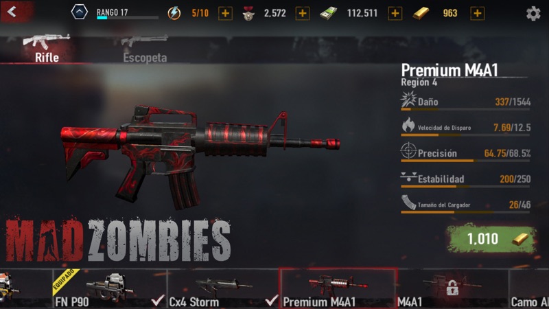 MAD ZOMBIES: Juego de Disparos screenshot 2