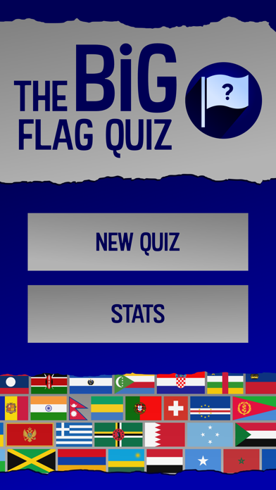 Big Flag Quiz: World Puzzle Screenshot