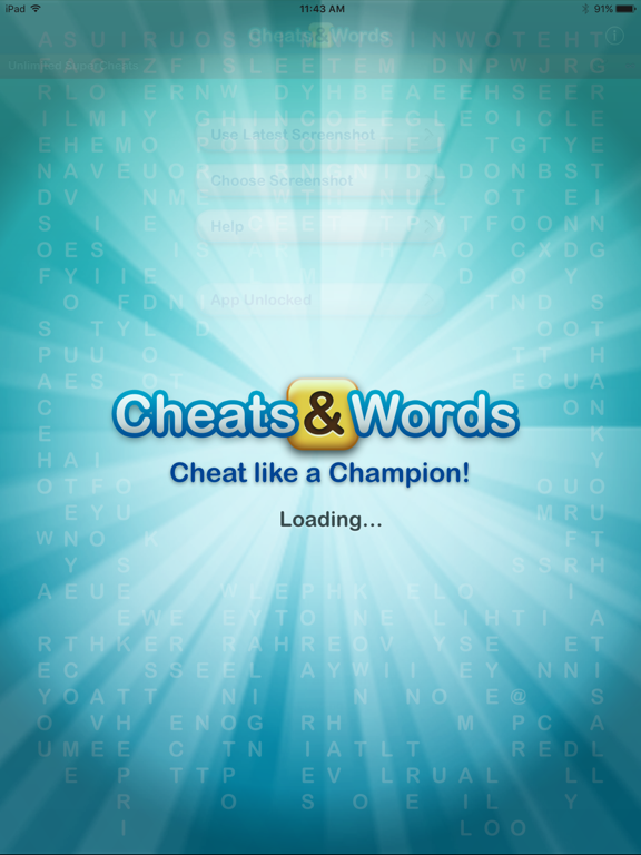 Screenshot #1 for Cheats & Words