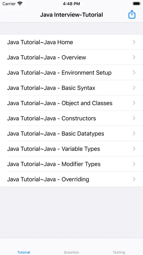 Java Question for Interview