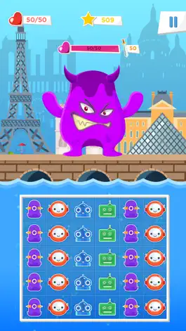Game screenshot Monster fighter match3 mod apk