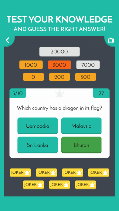 How to cancel & delete Joker Trivia Quiz from iphone & ipad 1