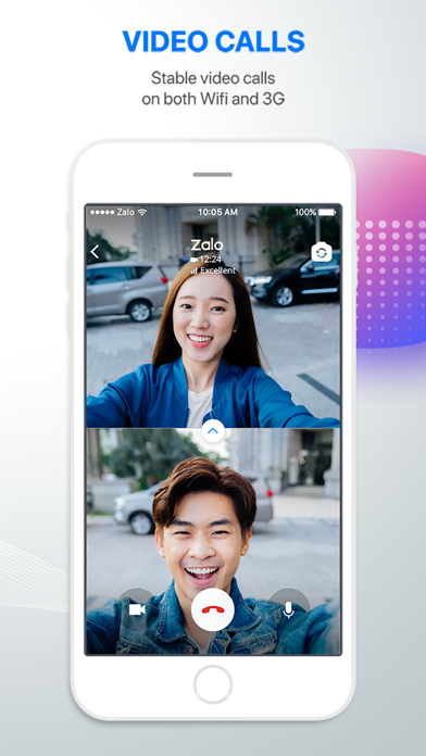 How to cancel & delete Zalo from iphone & ipad 1