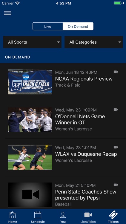 Penn State Athletics screenshot-3