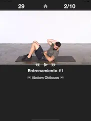 entrenamiento diario abdomen ipad capturas de pantalla 2