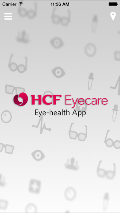 Screenshot #1 pour HCF Eyecare App