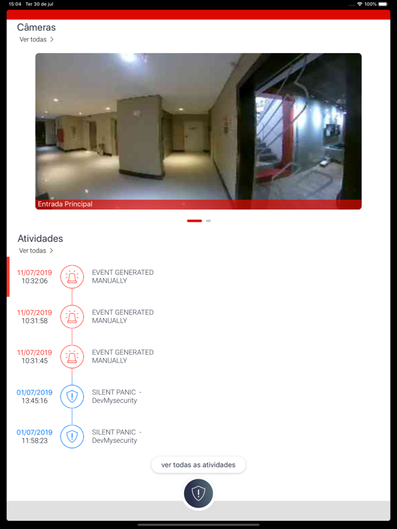 My Alarmatic iPad screenshot