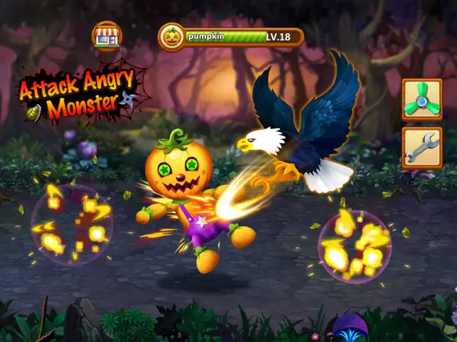 Attack Angry Monster, game for IOS