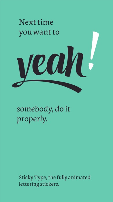 Screenshot #1 pour Sticky Type