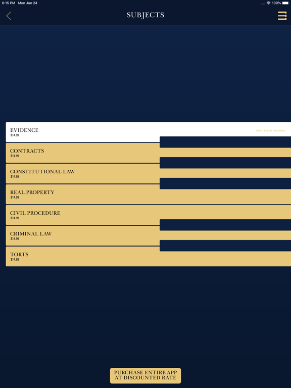 My BarTunes iPad screenshot 2 - Education app