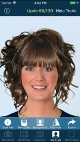 Hairstyle Try On PRO screenshot