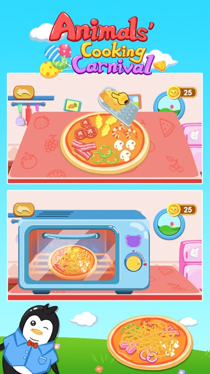 Animals Cooking Carnival screenshot-3