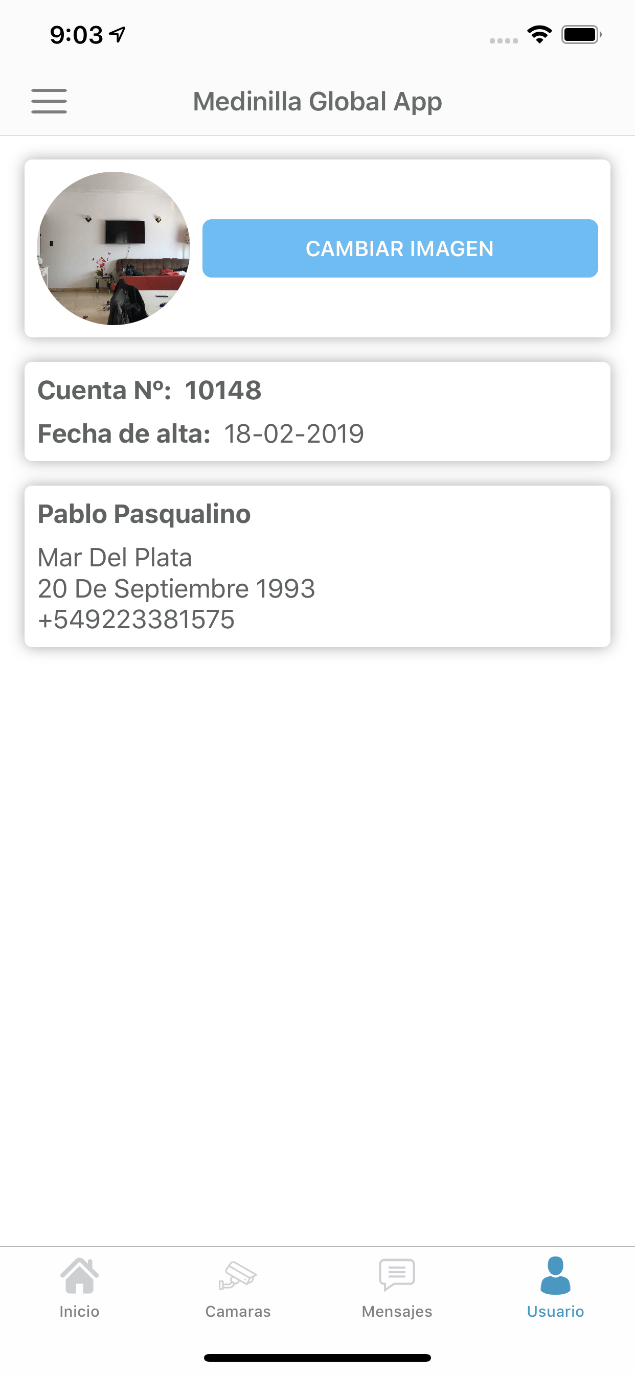 Medinilla Global App