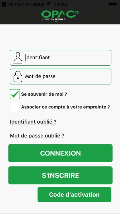 Mon Espace Locataire OPAC 43