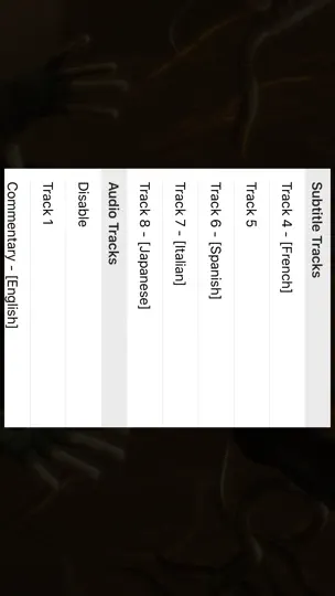 Captura de pantalla de APlayer - Alook Player en iPhone 8