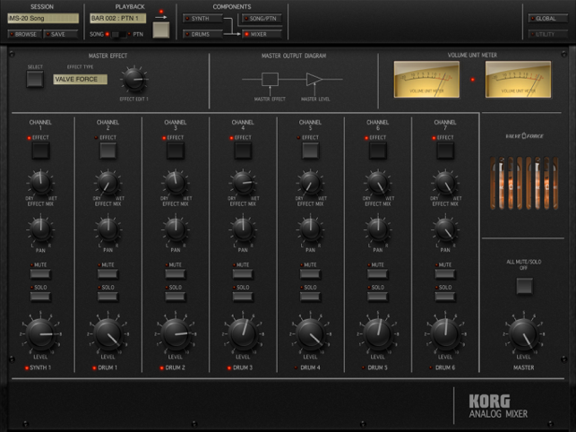 تصویر صفحه KORG iMS-20