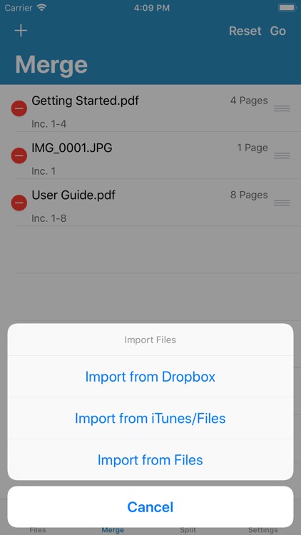 PDF - Split & Merge