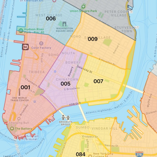 NYC Precinct Map iOS App