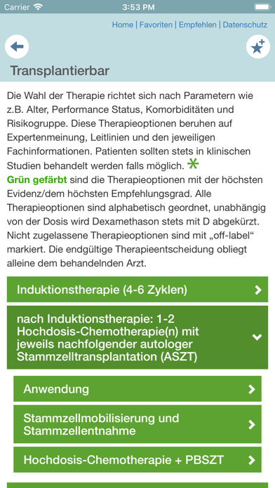 Multiples Myelom onkowissen screenshot 3