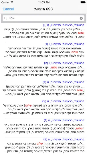 Esh Midrash Raba iPhone Screenshot 3