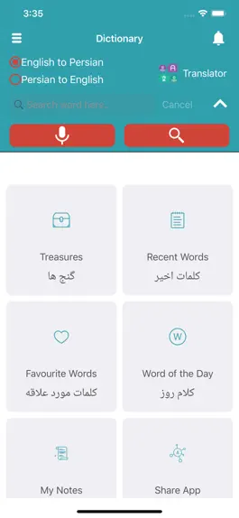 Game screenshot Persian Dictionary & Translate mod apk