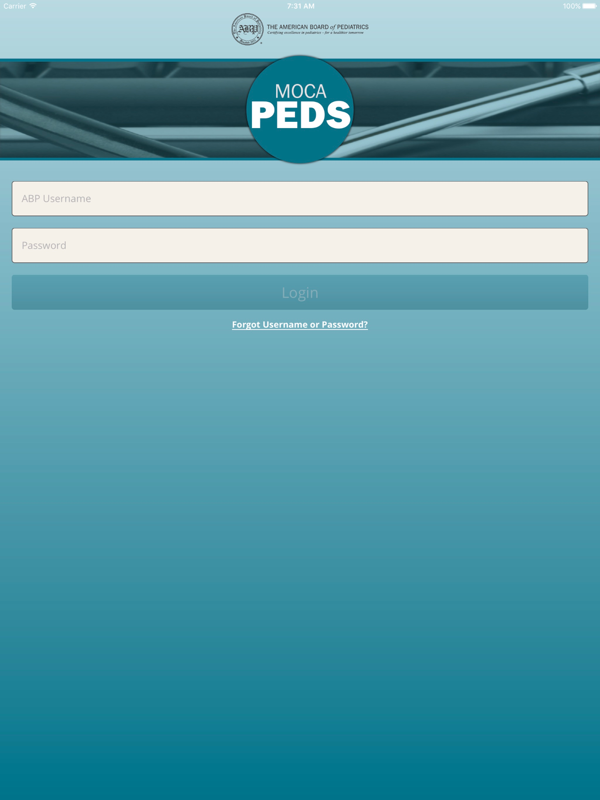 MOCA-Peds | Pediatrics Exam