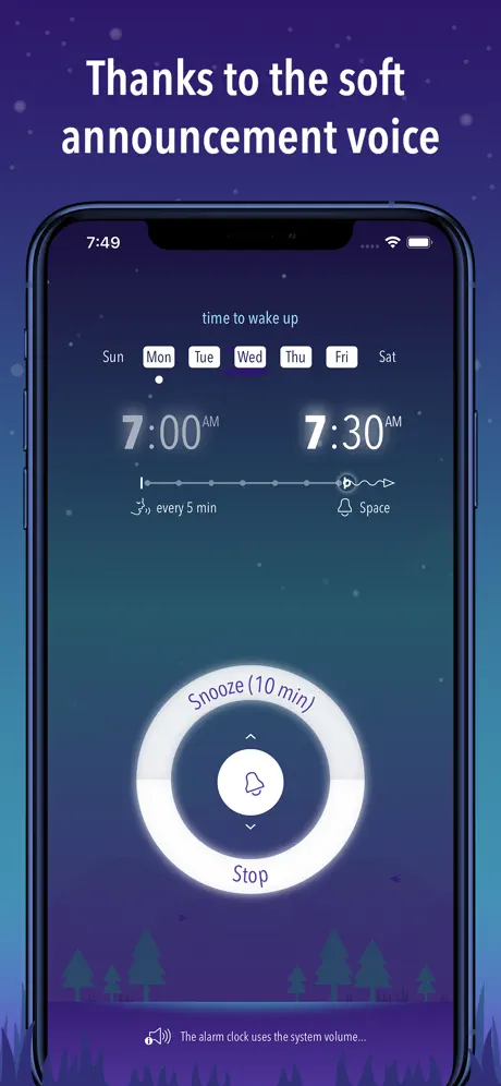 Gentle Talking Alarm Clock Pro