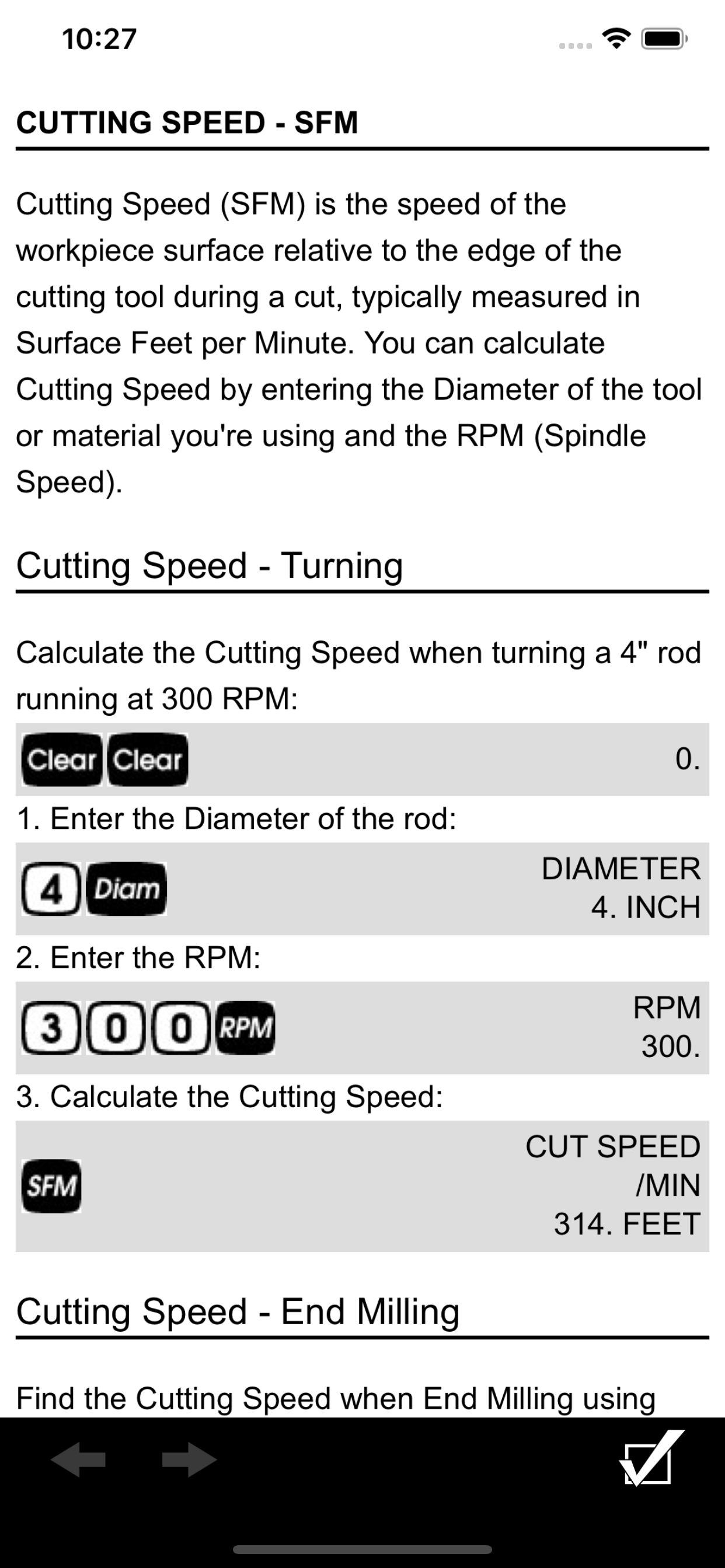 Machinist Calc Pro 2 screenshot 6