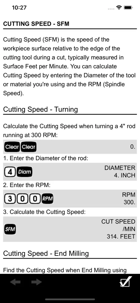 Machinist Calc Pro 2