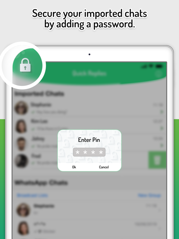Dual Messenger for Chat App iPad screenshot