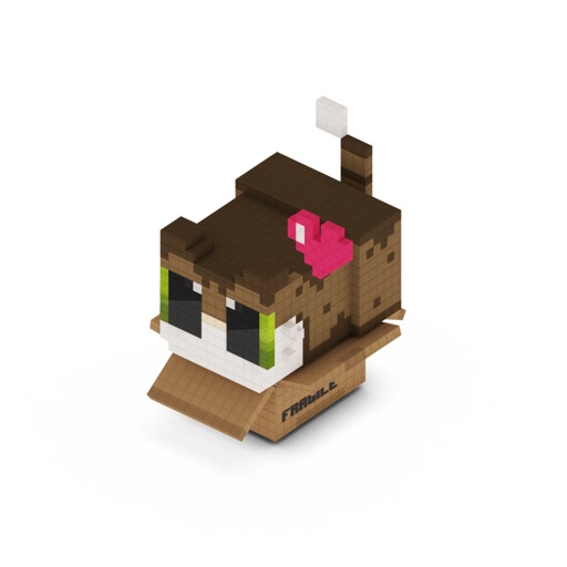 CatsCubed - 3d cat stickers