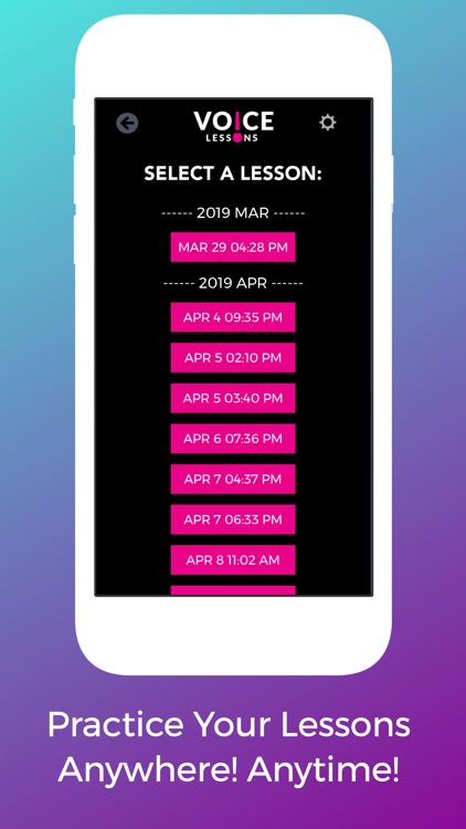 VoiceLessons screenshot-3