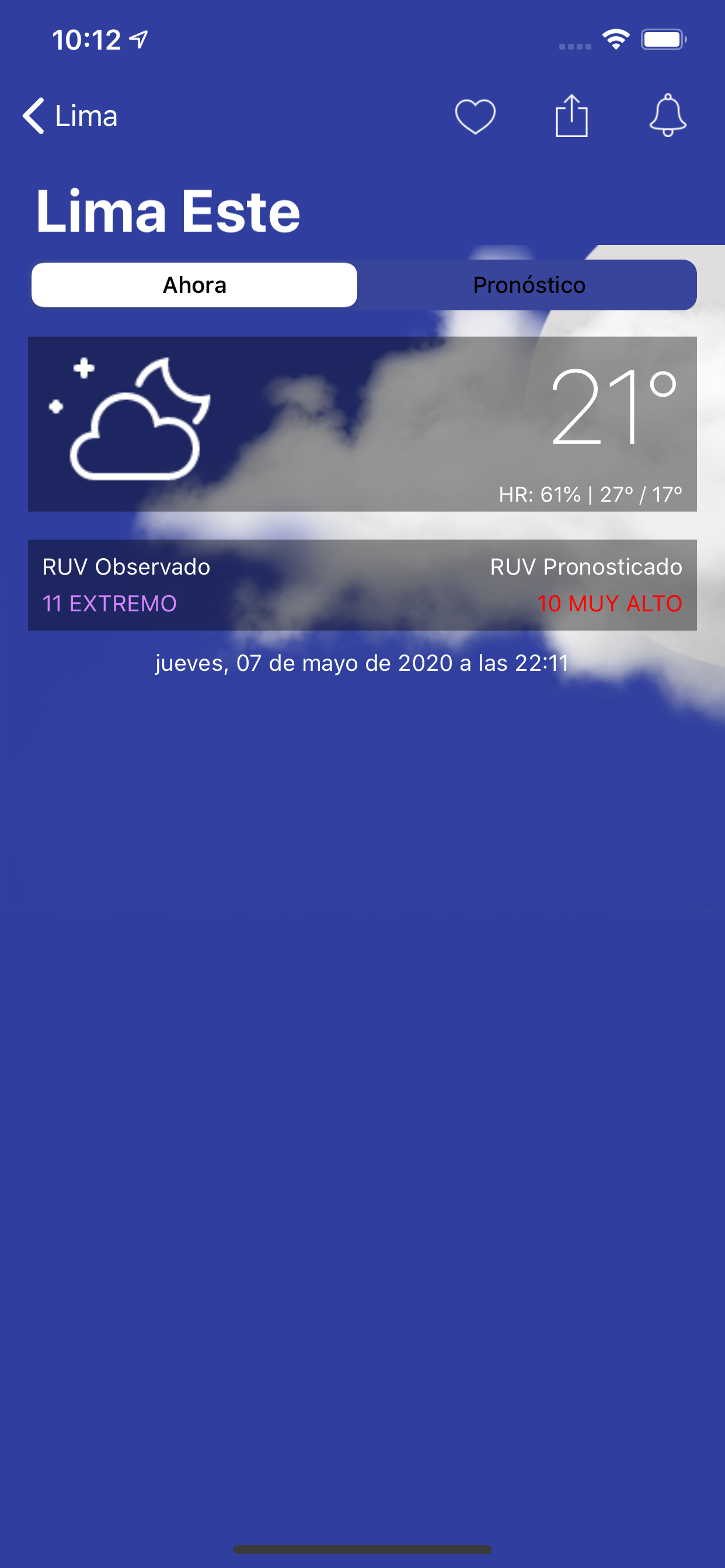 Meteorología Perú