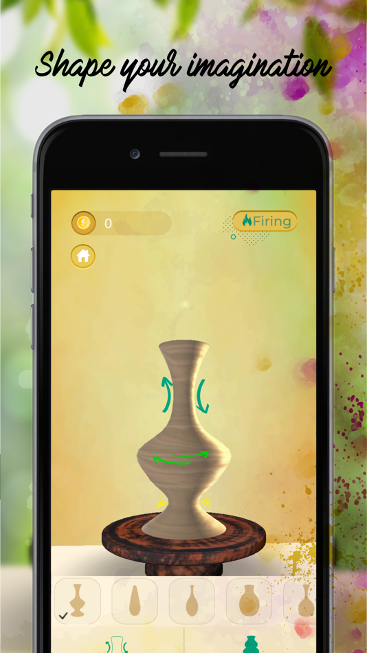#4. Pottery Simulator Games (iOS) 由: Tech Consolidated Inc