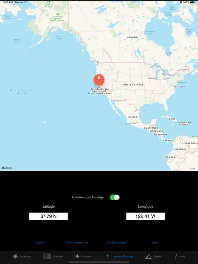 Capture d'écran de Sun N Moon For IPad sur iPhone 4