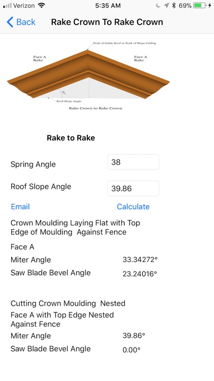 Crown Molding Tools screenshot-3