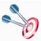 Darts shooting simulation game