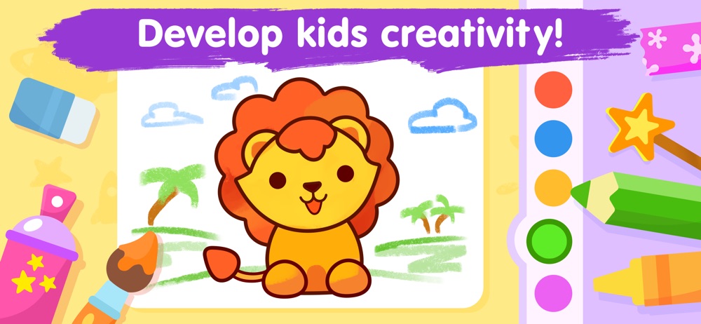 Kids coloring games for 3-5 Cheat Codes