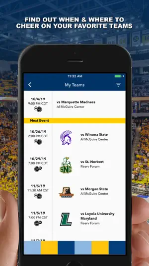 Marquette Gameday screenshot 2