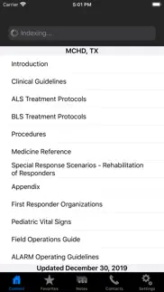 mchd ems clinical guidelines iphone screenshot 2